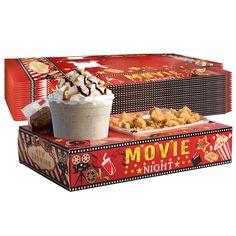 PRICES MAY VARY. Movie Night Snack Trays - Combination paper snack tray for holding beverages, popcorn, candy and all kinds of snacks, just like you are in a movie theater. Perfect for use at movie night party or other celebrations. Material and Size: The material of vintage red golden food trays are made of high quality cardboard, and perfect size for holding variety of cups, snack boxes and popcorn boxes. And these movie night boxes are printed with movie night themed patterns, such as popcorn Movie Night Birthday Party Walmart, Movie Theme Birthday Party Target, Family Night Theme Basket, Movie Night Themed Birthday Party Walmart, Movie Basket For Raffle, Backyard Movie Party Seating Outdoor Theater, Disney Movie Night Printables, Movie Night Birthday Party Target, Movie Theme Birthday Party Walmart