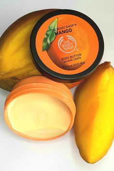 Fragrant and moisturising, perfect for Spring and Summer Body Care wardrobe, The Body Shop's Mango Body Butter. #thebodyshop #mango #bodybutter #springbodycare #summerbody Mango Body Care, Vanity Fridge, Summer Body Care, Body Shop Mango, Mango Body Butter, Body Shop Skincare, Body Shop Body Butter, Crunchy Granola, Skin Prep