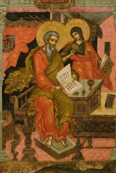 an icon of jesus and his son, the magnificents by anonymous - russian school