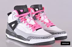 Cute Air Jordans, Nike Shoes Women Fashion, Jordan Spizike, White Nike Shoes, Jordan Shoes Girls, All Nike Shoes, Nike Shoes Jordans