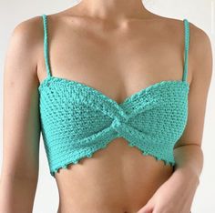 Crochet Projects Summer, Crochet Patterns Tops, Crochet Sweater Design, Crochet Lingerie, Crochet Tank Tops, Crochet Women, Crochet Summer Dresses, Crochet Top Outfit, Crochet Knit Stitches