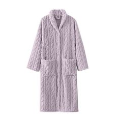 BLVB Women's Plush Long Robe Soft Bathrobe Button Up Housecoat Fuzzy Fleece Warm Winter Robe Sleepwear with Pockets Welcome to BLVB store, I wish you a happy shopping Our products are produced in our own factory with various styles We offer various discounts, and we offer a 30-day quality guarantee please rest assured to place an order If you have any questions, please feel free to contact me, it is our honor to serve you SOMEONE ASKED Q: Is the quality of the clothes as described? A: Yes, if th Fuzzy Robe, Mens Dressing Gown, Robe Sleepwear, Winter Robes, Women Towel, Satin Dressing Gown, Robe For Women, Cotton Dressing Gown, Long Bath