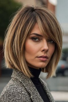 Short And Choppy Hairstyles, Youthful Hairstyles Look Younger, Short Medium Length Haircut, Hairstyles For Women In 40s, Medium Length Hairstyles For Women, Neck Length Hair, Choppy Hairstyles, Κούρεμα Bob, Chin Length Haircuts