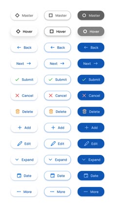 the user interface for an app with buttons and other items on it, including text