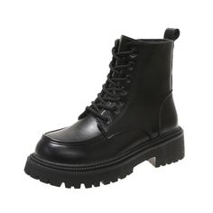 size: 39, Color: Black Single Liner Boots For Women Fashion, Knight Boots, Moto Vintage, Boot Shoes, Martin Boots, Leather Shoes Woman, Isle Of Man, Shoes Woman, Boots For Women