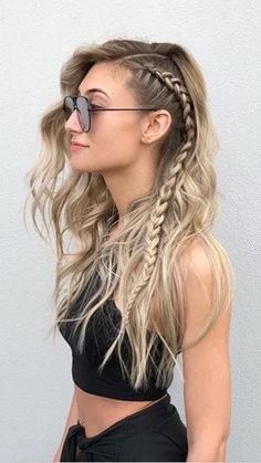 Headband Trend, Trend Hairstyles, Fancy Hair, Penteado Cabelo Curto, Long Blonde, Hair St, Trend Style, Teen Hairstyles