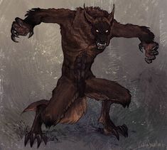 an image of a creature with claws on it's feet