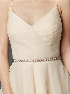 "Rose Gold Bridal Belt with Genuine Preciosa Crystals! 100% Rose Gold Slender Bridal Belt with unique links of Genuine Preciosa Crystals wraps almost fully around the waist of your gown (front and back). This crystal and rose gold bridal belt brings you this beautiful couture styling. Slip on this sleek belt aglow with genuine Preciosa crystals and give your wedding gown a one-of-a kind designer look! This ivory ribbon sash is a must-have addition! If your dress is white simple change out the ri Rose Gold Headband, Rose Gold Hair Vine, 100 Roses, Gold Hair Vine, Beautiful Bridal Hair, Bridal Sash Belt, Rhinestone Rose, Special Occasion Hairstyles, Rose Gold Crystal