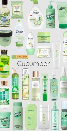 Koleksi Makeup, Cucumber Scent, Shower Products, Body Hygiene, Hygiene Products