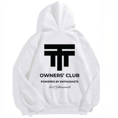 Twenty Two Tuning Owners Club Hoodie White Elevate your streetwear game with the    Twenty Two Tuning Owners Club Hoodie White . Crafted by    Twenty Two Tuning Clothing , this hoodie exudes effortless style and comfort. Made for the fashion-forward, it boasts premium quality and a timeless design. With the iconic     Twenty Two Tuning Owners Club Hoodie , this hoodie is a must-have for any wardrobe. Join the movement and stand out in     Twenty Two Tuning Hoodies .  Material & Care  Material: 9 White Techwear Hoodie With Letter Print, Hip Hop Hoodie Sweatshirt For Urban Adventures, Hooded Hoodie With Logo Print For Streetwear, Trendy Sports Hoodie With Logo Print, Hooded Logo Print Sweatshirt For Streetwear, Hip Hop Hoodie With Logo Print For Streetwear, Streetwear Fleece Hoodie With Letter Print, Fleece Hoodie With Letter Print For Streetwear, Letter Print Fleece Hoodie For Streetwear