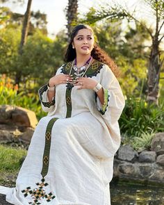 Delightful Multicolored Ethiopian Traditional Dress Habesha Kemis Ethiopian Dress, Habesha Dress, Ethiopian Dress, Habesha Kemis, Timeless Patterns, Wedding Dress Chiffon, Dresses Chiffon, Cultural Celebration, Dress Simple