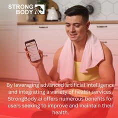 By leveraging advanced artificial intelligence and integrating a variety of health services, StrongBody.ai offers numerous benefits for users seeking to improve and maintain their health. #health #fitness #wellness #care Virtual Training, Personalized Workout Plan, Balanced Nutrition, Wellness Goals, Online Fitness, Inspiring Stories