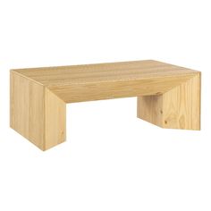 a wooden table that is made out of plywood and has no legs on it