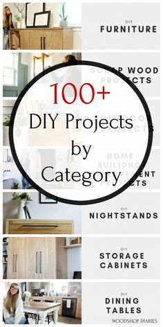 the top 100 + diy projects by category at night stands, wood tables, and other furniture