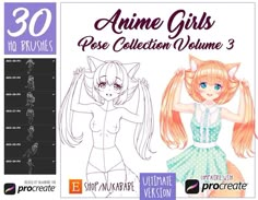 ✅⬆️ CLICK THE LINK!!⬆️ 30+ Procreate Anime Poses & Stamps for your digital art. Perfect for creating unique and original illustrations. #procreate #anime #poses . #Expressions_Manga #Anime_Procreate #Hair_Poses #Procreate_Anime Expressions Manga, Hair Poses, Poses Anime, Base Anime, Drawing Software, Manga Hair