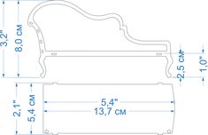 a drawing of a grand piano with measurements