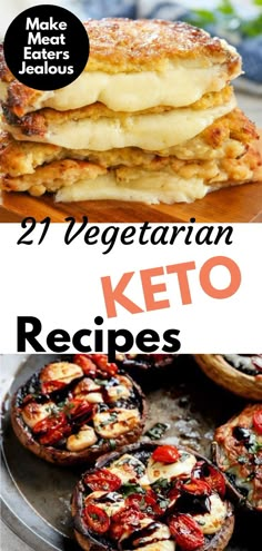 Keto Vegetarian Recipes, Keto Quiche, Breakfast Low Carb, Vegetarian Desserts, Low Carb Vegetarian Recipes, Keto Pancakes