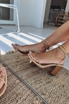 Heels Prom, Mid Heel Shoes, Bridesmaid Shoes, Day Time, Tan Heels, Sabo Skirt, Fashion Heels