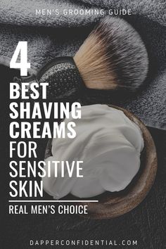 Here's the world of comfort you've been waiting for.  Read our guide to the best shaving creams for sensitive skin. Plus some tips to get the smoothest shave possible.