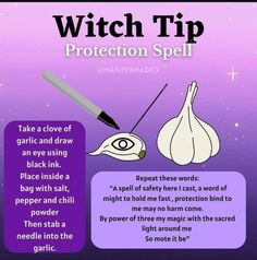 Spell For Protection, Wicca Recipes, Spells That Actually Work, Magic Crystals, Witchcraft Spells For Beginners, Banishing Spell, Witchcraft Magic, Easy Love Spells