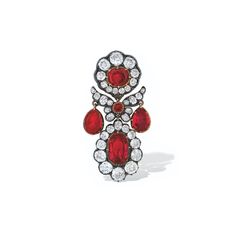 Experience the timeless elegance of our 19th Century Lab Ruby and Cubic Zirconia Brooch. With black gold plating and yellow gold prongs, it exudes opulence. Adorned with oval and pear-shaped lab rubies and old-cut cubic zirconia stones, boasting 36ct total carat weight. 2 inches long, 9 grams in weight, it epitomizes grandeur and sophistication. Embrace a bygone era with this remarkable brooch. #eBay #eBaySeller #eBayStore #Ruby #CubicZirconia #Oval #SterlingSilver #Anniversary #ValentinesDay Antique Jewelry Ruby, Ruby Costume Jewelry, Rabinovich Jewelry, Royal Diamond, Royal Ruby, Ruby Jewel, Royal Tiaras, Diamond Tiara, Bangles Making