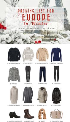 the front page of an e - book with many different types of clothing and accessories