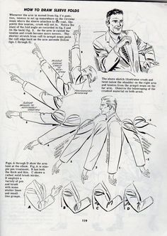 an instruction manual for how to draw step - by - step poses from the book