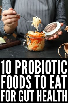 Best Probiotic Foods, Fermented Vegetables Recipes, Gut Health Recipes, Food For Digestion, Natural Probiotics, Best Probiotic, Fermented Vegetables