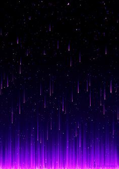 purple and black wallpaper with stars in the night sky, as well as lines