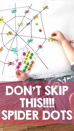 Preschooler adding a yellow dot sticker to a paper web. Preschool Halloween Games, Hand Muscles, Curriculum Lesson Plans, Arm Strength, Diy Preschool, Occupational Therapy Activities, Halloween Idea, Therapy Games