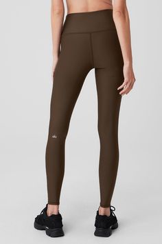 The studio-sweet Airlift Winter Warm High-Waist Legging is just right for making moves on and beyond the mat. Made with a second-skin fit and feel, on-trend high waist this look combines the sheen of Airlift with a brushed interior for breathable warmth, for a legging that sculpts and supports like no other. Get a few pairs to match the Alo bras you’ve been wearing on repeat. Sculpts, lifts & smooths Breathable & moisture-wicking Designed & uniquely fit to flatter every size Wear-tested by our in-house team for the perfect fit Versatile Micro-elastic Bottoms By Alo Yoga, Alo Yoga Functional Elastane Activewear, Alo Yoga Elastane Activewear For Yoga, Alo Yoga Nylon Training Bottoms, Alo Yoga Functional Activewear, Alo Yoga High Stretch Sporty Yoga Pants, Alo Yoga Elastane Activewear For Pilates, Alo Yoga Compressive Yoga Pants For Pilates, Compressive Alo Yoga Pants For Pilates