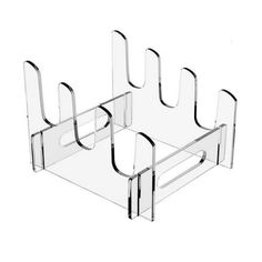 Baoblaze Acrylic Plate Stand Plate Dinnerware Display Stand for Restaurant Countertop 3 Tier.Plate Holder Organizer is suitable for organizing cutlery, plates and bowls in homes, restaurants, cabinets. It can also be used as a display stand or plate rack to display fine porcelain, tableware, decorative plates, etc.Dish Organizer Rack is made of acrylic material, which is sturdy and durable, not easy to be damaged and can be used for a long time.Dish Storage Rack is lightweight and suitable in si Dinnerware Display, Dish Organizer, Dish Organization, Dish Storage, Plate Rack, Plate Stand, Porcelain Tableware, Plate Racks, Plate Holder