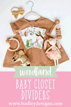 Create the nursery of your dreams! Woodland animal nursery closet dividers for clothes are girl baby registry essentials.The pink floral fox forest greenery baby clothes organizer by size nursery storage & organization; deer hanger dividers baby closet size dividers, hedgehog closet organizer baby closet dividers, bunny rabbit flower baby closet organizer for nursery organization, owl raccoon baby essentials for newborn essentials, tree forest animals squirrel girly nursery closet divider Baby Girl Nursery Closet, Girl Nursery Closet, Essentials For Newborn, Hanger Dividers, Baby Clothes Dividers, Nursery Closet Dividers, Baby Nursery Closet