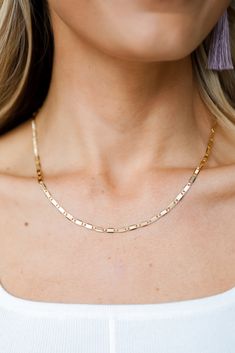 You'll always have a chic air about you when you wear the Daphne Gold Chain Necklace! This cute necklace features a simple gold chain. Style the Daphne Necklace with any outfit to instantly upgrade your look! Gold Plated Lobster Clasp + Extender One Size | Length 8” + 3" Extender Simple Gold Chain, Cute Necklaces, Necklace Cute, Upgrade Your Look, Cute Necklace, Gold Chain Necklace, Gold Chain, Gold Chains, Lobster Clasp