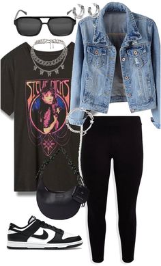 Auto Show Outfit Ideas, Elder Emo Concert Outfit, Trendy Casual Outfits For Women 2024, Eagles Concert Outfit Ideas, Artist Style Outfit, Rocker Chic Style Glam Rock, Soft Edgy Outfits, Rock Concert Outfit Winter, Plus Size Rocker Chic Outfits