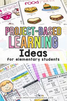 project based learning ideas for elementary students