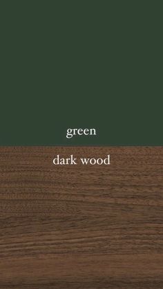 Dark Forest Green Interior Design, Dark Olive Interior, Dark Green With Dark Wood, Black White And Dark Green Living Room, Dark Green Home Office Decor, Olive Green And Black Aesthetic, Dark Wood Color Palette Living Room, Dark Green Rustic Living Room, Dark Olive Room