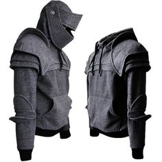 Drag King, Knight Armor, Polyester Jacket, Colour Blocking, Medieval Fashion, Hoodies Mens, Winter Hoodies