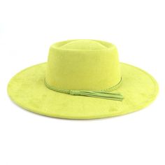 PRICES MAY VARY. MATERIAL:The wide brim fedora hats for women is made of suede material, which makes the hat feel soft, smooth and light to the touch. ADJUSTABLE SIZE:Hat Circumference: 56-58cm/22"-22.8"; Brim Width: 9cm/3.54"；Height: 11cm/4.33".With moisture wicking inner ribbon straps to adjust sizes in between. DESIGN: Flat top design with same color twisted rope decorative band brings perfect effect to any fashion collection. The wide brim fedora hats for men slims the face and adds glamor t Spring Rodeo Solid Color Fedora, Adjustable Suede Hat With Curved Brim, Fedora Hats For Women, Fedora Women, Jazz Hat, Fedora Hat Men, Suede Hat, Fedora Hat Women, Pork Pie