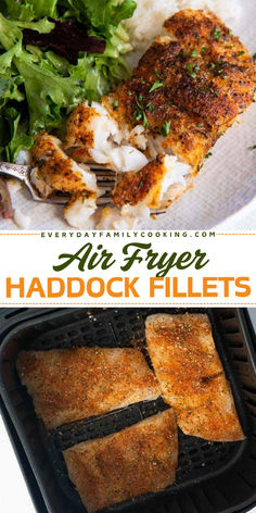 Whip up these Air Fryer Haddock Fillets! Healthy with the right pop of flavor, they're an easy homemade meal you'll surely love. This air fried fish recipe is also a quick weeknight dinner in just 20 minutes! Air Fryer Fish No Breading, Best Way To Cook Haddock, Breaded Haddock Recipes Baked, Haddock Meal Prep, Air Fry Haddock, Air Fried Haddock Recipes, Haddock Fish Recipes Healthy, Breaded Haddock In Air Fryer, Healthy Baked Haddock Recipes