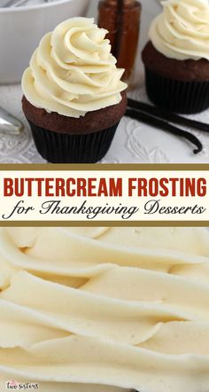 buttercream frosting for thanksgiving desserts