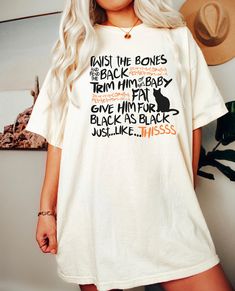 Twist the Bones Hocus Pocus Shirt – 812 Hickory Hocus Pocus Shirt, Baby Fat, Oversized T Shirt Dress, Back Shirt, Halloween Shirts, Orange Shirt, Black Cat Halloween, Comfort Colors Tee, Hocus Pocus