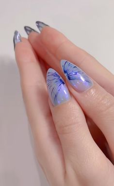 Arcane nail art by @stellachuu on tiktok! Nail Designs, Nail Art, Nails, Nail Arts