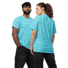 Unisex Sports Jersey Blue Cotton Sports Jersey, Electric Blue Color, Blue Breathable Jersey T-shirt, Recycled Polyester Fabric, Got Your Back, Instagram And Snapchat, Blue Plaid, Electric Blue, Your Back