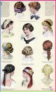 Easy hairdos for girls - Quick and simple hairstyles - Effortless hairstyles - Hairstyles for busy mornings - No-fuss hair looks - Cute and easy ponytail styles - Braided hairstyles for girls - Quick summer hair ideas - Back-to-school hairstyles - 5-minute hairstyles for girls - Hairstyles for long locks - Stylish cuts for short hair -prom hairstyles -homecoming hairstyles -dance hairstyles -formal hairstyles - Adorable and trendy hairstyles - Beautiful bun styles - Cute homecoming hair ideas - 1910 Hairstyles, 1910 Hair, Historical Hairstyles, Edwardian Hairstyles, 20th Century Fashion, Hairstyle Tutorial, Boys Fashion, Old Fashion, Edwardian Era