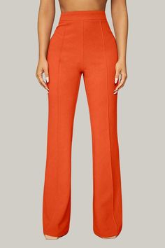 Introducing our exquisite Paityn High Waist Office Pants - a must-have addition to your professional wardrobe. These high waist pants feature a flattering flare leg and a regular fit for effortless elegance and sophistication. 95% Polyester, 5% Elastane Model is wearing size small Please allow 3-5 business days to process and ship. in cm : Size US Length Waist Size Hip Size Thigh Inseam XS 2 104.90 60.00 86.80 53.90 76.50 S 4 105.80 64.00 90.80 56.30 77.00 M 6 106.70 68.00 94.80 58.70 77.50 L 8/ Bandage Jumpsuits, Office Pants, Professional Wardrobe, High Waist Pants, Plus Size Jumpsuit, Pants Large, Plus Size Shopping, Effortless Elegance, Denim Jumpsuit