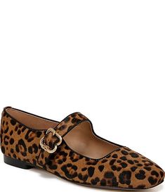 Sam Edelman Michaela Leopard Print Calf Hair Mary Jane Flats | Dillard's Leopard Print Shoes, Leopard Flats, Star Shoes, Mary Jane Flats, Modern Lifestyle, Clothes Horse, Calf Hair, Dillard's, Contemporary Fashion