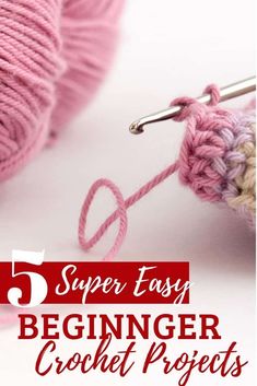 Diy Beginner Crochet Projects, Simple Beginner Crochet Patterns, Learn To Crochet Projects, Free Easy Beginner Crochet Patterns, Very Easy Crochet For Beginners, What To Crochet When Bored Easy Beginner, Easy Free Beginner Crochet Patterns, Basic Crochet Patterns For Beginners, Crochet Easy For Beginners Very Easy Crochet For Beginners, Basic Crochet Patterns For Beginners, Crochet Easy For Beginners, How To Read A Crochet Pattern, First Time Crochet Projects, Crochet For Kids Beginner, Absolute Beginner Crochet Projects, Easiest Thing To Crochet, Easy Beginner Crochet Patterns Free