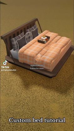 #bloxburg #fall #ideas #notmine #reupload Blocksburg Bedroom Ideas Aesthetic, Diy Bloxburg Bed, Fairy Core Bloxburg House, Bloxburg Fall Build Hacks, Haunted House Bloxburg Ideas, How To Make A Custom Bed In Bloxburg, Bed Hacks Bloxburg, Bloxburg Bedroom Ideas Tutorial, Fall Mansion Bloxburg