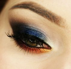 'Ocean Depth' look by Magdalen using Makeup Geek's Bada Bing, Burlesque, Corrupt and Mocha eyeshadows. Sweet 16 Makeup, 2015 Makeup, Best Natural Makeup, Bada Bing, Ocean Depth, Blue Eyeshadow, Brow Makeup, Makeup Geek, Gorgeous Makeup